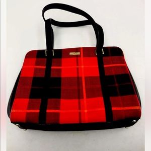 🚫SOLD❌. 
Kate Spade - Plaid Rachelle